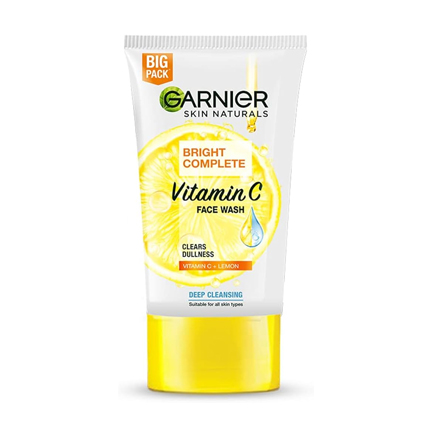 Garnier Face Wash Bright Complete Vitamin C 